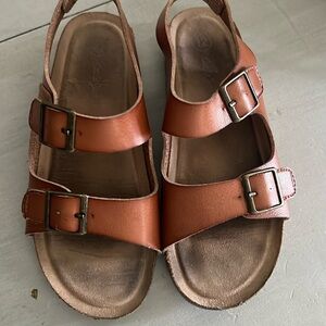 Toddler Girls Cat and Jack Leather sandals